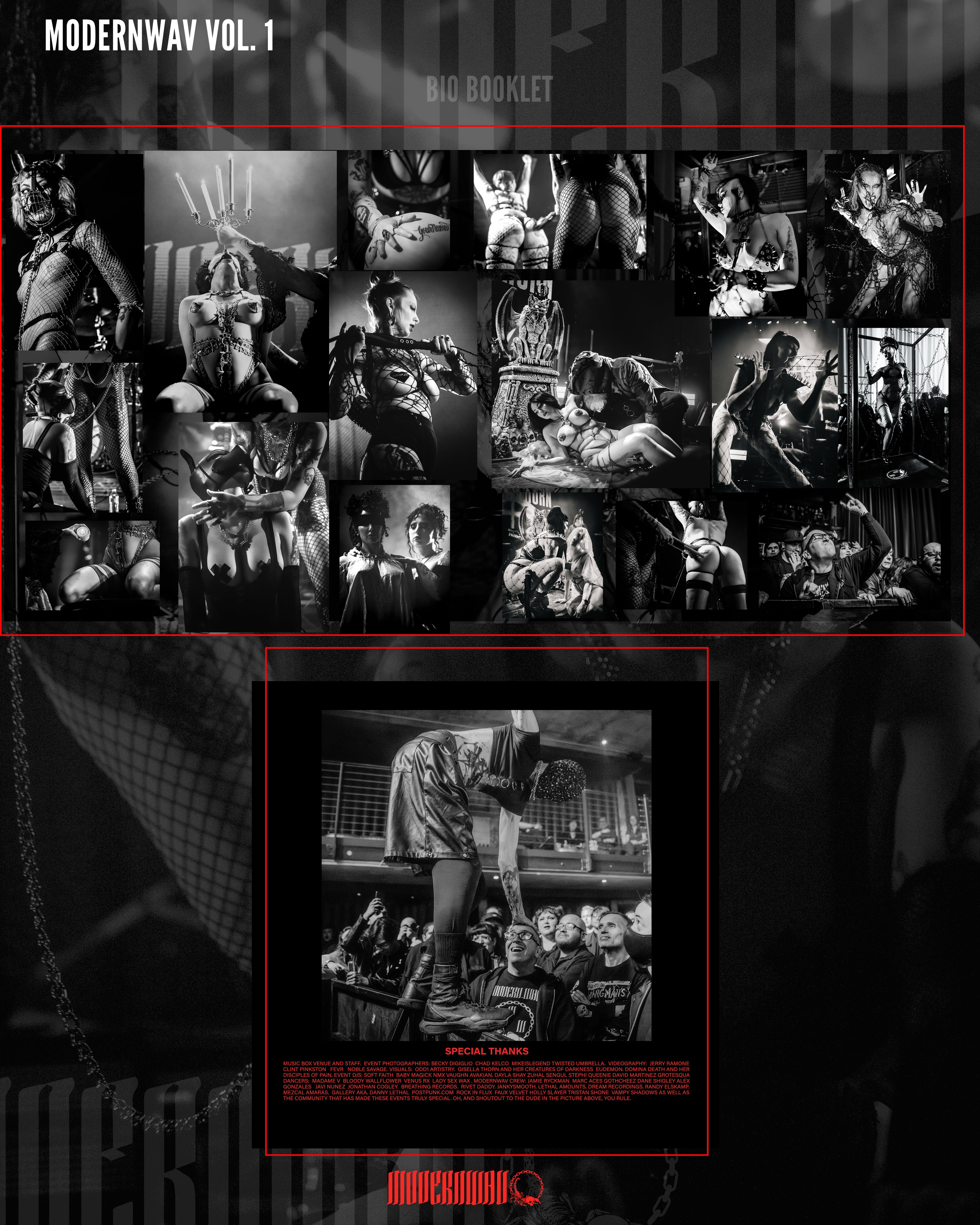 アート・デザイン・音楽 MASSIVE BLACK volume one Modern Wav Vol. One Vinyl – Modernwav